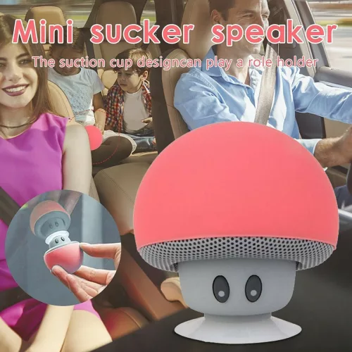 Setty vezeték nélküli bluetooth hangszóró - Setty Funky Bluetooth Speaker -     piros