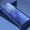 Smart Clear View oldalra nyíló flipes tok - Samsung A536U Galaxy A53 5G - kék