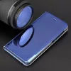 Smart Clear View oldalra nyíló flipes tok - Samsung A536U Galaxy A53 5G - kék