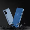 Smart Clear View oldalra nyíló flipes tok - Samsung A536U Galaxy A53 5G - kék