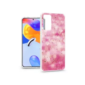   Xiaomi Redmi Note 11 Pro/Redmi Note 11 Pro 5G szilikon hátlap - Gold Glam -     rózsaszín