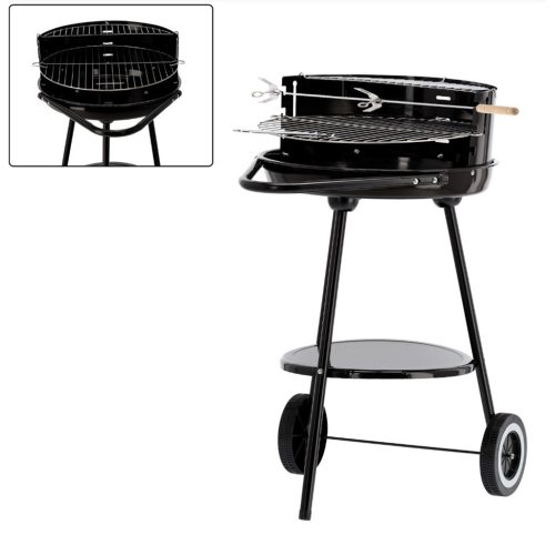 Grillsütő kerekekkel - 58 x 44 x 72 cm (DA01148)