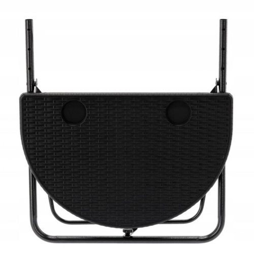 Lehajtható függő asztal erkélyre - íves - 60 x 64 x 83,5 cm (DA01189A)