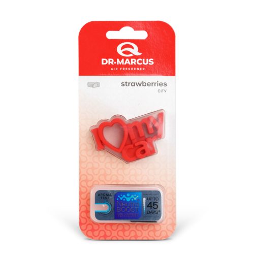 Dr. Marcus CITY I LOVE MY CAR STRAWBERRIES Illatosító (DRM76936)
