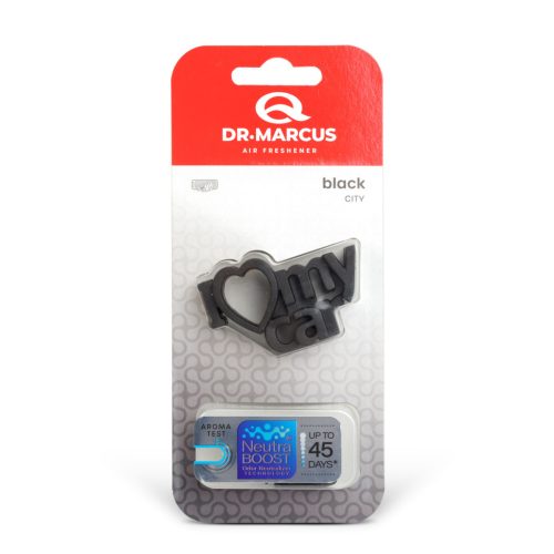 Dr. Marcus CITY I LOVE MY CAR BLACK Illatosító (DRM76937)
