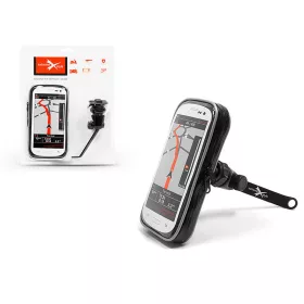   Univerzális kerékpárra/motorkerékpárra szerelhető, vízálló telefontartó -       Extreme Scooter-2 - fekete