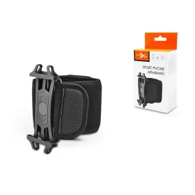   Univerzális kartok sportoláshoz, max. 4,5-6", méretű készülékekhez - Extreme    Spa1 Sport Phone Armband - fekete