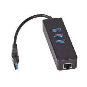 Akyga AK-AD-32 Hub 3.0 3-port + Ethernet