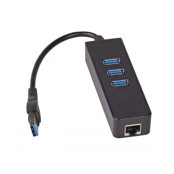 Akyga AK-AD-32 Hub 3.0 3-port + Ethernet