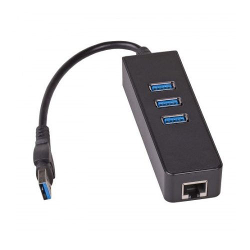 Akyga AK-AD-32 Hub 3.0 3-port + Ethernet