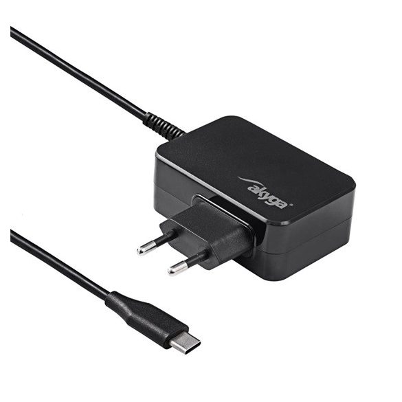 Akyga AK-ND-80 5 - 20V / 2.25 - 3A 45W USB-C Power Delivery 3.0 GaN tápegység