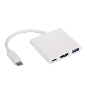 Akyga AK-AD-57 type C / 3.0 / type C / HDMI Hub
