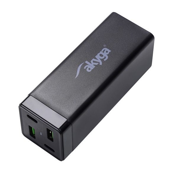 Akyga AK-CH-17 töltő - 2x USB-A + 2x USB-C PD 5-20 V / max.3.25 A 65W