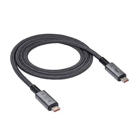 Akyga AK-USB-45 USB4 type C  40Gb/s 240W kábel - 1m