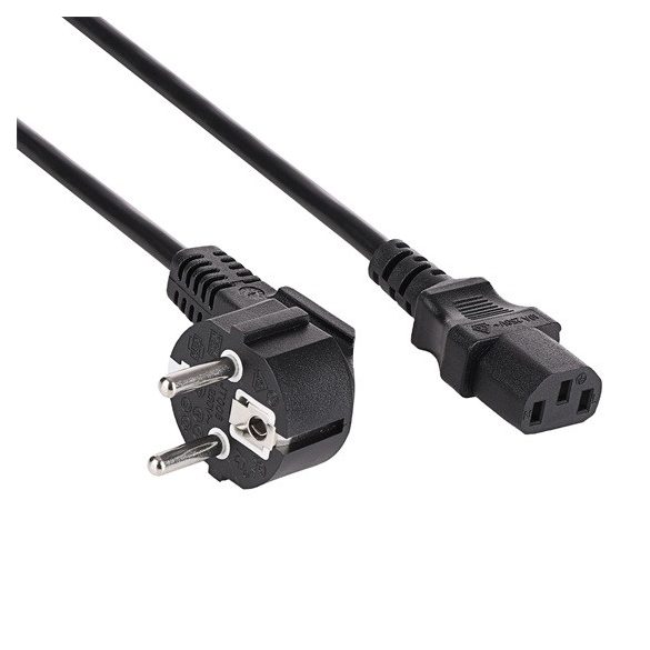 Akyga AK-PC-08C PC Power Cable tápkábel - 10m