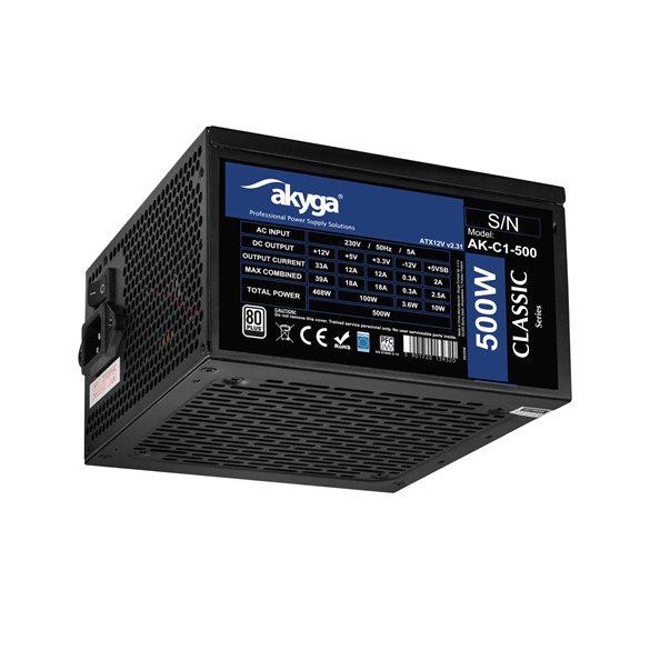 Akyga 500W - Classic - 12cm - AK-C1-500