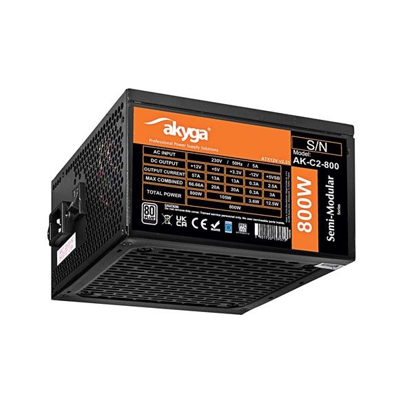 Akyga 800W - Classic - 12cm - AK-C2-800