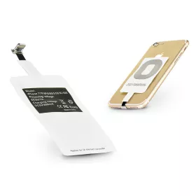   Lightning Qi adapter vezeték nélküli töltő állomáshoz - fehér