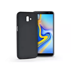   Samsung J610F Galaxy J6 Plus szilikon hátlap - Soft - fekete