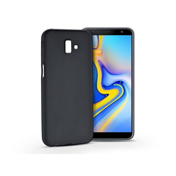 Samsung J610F Galaxy J6 Plus szilikon hátlap - Soft - fekete