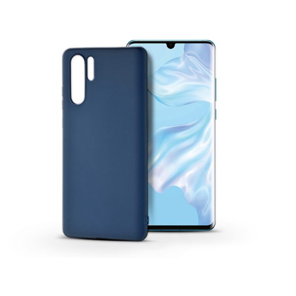 Huawei P30 Pro szilikon hátlap - Soft - kék