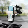 Forcell univerzális műszerfalra/szélvédőre helyezhető PDA/GSM autós tartó -     Forcell A151 Carbon Car Holder 14 cm - fekete