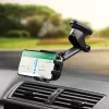 Forcell univerzális műszerfalra/szélvédőre helyezhető PDA/GSM autós tartó -     Forcell A151 Carbon Car Holder 14 cm - fekete