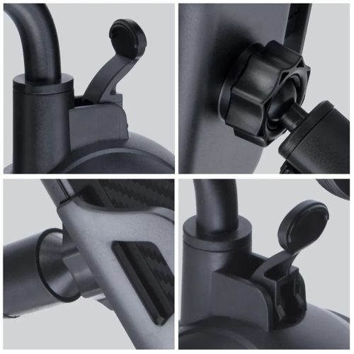 Forcell univerzális műszerfalra/szélvédőre helyezhető PDA/GSM autós tartó -     Forcell Carbon Car Holder 17 cm - fekete