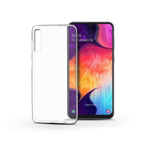 Samsung A505F Galaxy A50/A30s szilikon hátlap - Soft Clear - átlátszó