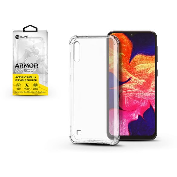 Samsung A105F Galaxy A10 szilikon hátlap - Roar Armor Gel - átlátszó