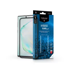   Samsung N970F Galaxy Note 10 rugalmas üveg képernyővédő fólia ívelt kijelzőhöz -MyScreen Protector Hybrid Glass Edge3D - fekete