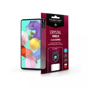   Samsung A515F Galaxy A51/A516F Galaxy A51 5G képernyővédő fólia - MyScreen      Protector Crystal Shield BacteriaFree - 1 db/csomag - átlátszó