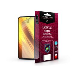   Xiaomi Poco X3/X3 Pro képernyővédő fólia - MyScreen Protector Crystal Shield    BacteriaFree - 1 db/csomag - átlátszó