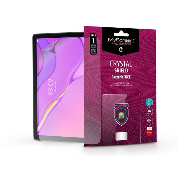 Huawei MatePad T10/T10s képernyővédő fólia - MyScreen Protector Crystal Shield BacteriaFree - 1 db/csomag - transparent
