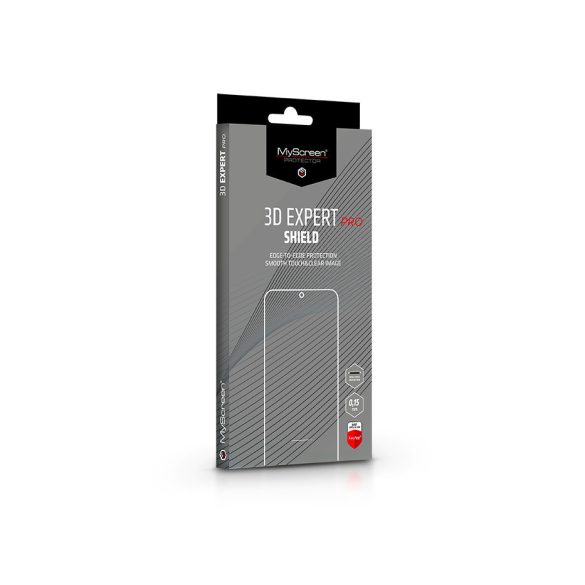 Samsung G998F Galaxy S21 Ultra hajlított képernyővédő fólia - MyScreen Protector3D Expert Pro Shield 0.15 mm - átlátszó