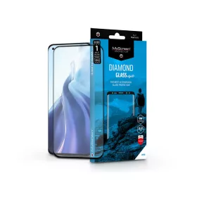   Xiaomi Mi 11/Mi 11 Pro/Mi 11 Ultra 5G edzett üveg képernyővédő fólia ívelt      kijelzőhöz - MyScreen Protector Diamond Glass Edge3D - fekete