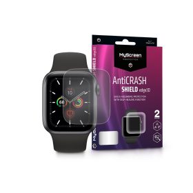  Apple Watch Series 4/5 (40 mm) ütésálló képernyővédő fólia - MyScreen Protector AntiCrash Shield Edge3D - 2 db/csomag - átlátszó
