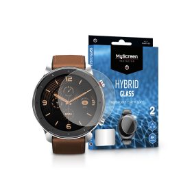   Xiaomi Amazfit GTR (47 mm) rugalmas üveg képernyővédő fólia - MyScreen ProtectorHybrid Glass - 2 db/csomag - átlátszó