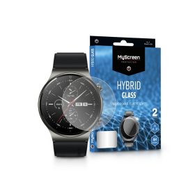   Huawei Watch GT 2 Pro rugalmas üveg képernyővédő fólia - MyScreen Protector Hybrid Glass - 2 db/csomag - átlátszó