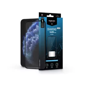   Apple iPhone X/XS/11 Pro edzett üveg képernyővédő fólia - MyScreen Protector    Diamond Glass Lite Edge2.5D Full Glue - fekete