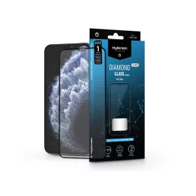   Apple iPhone XS Max/11 Pro Max edzett üveg képernyővédő fólia - MyScreen        Protector Diamond Glass Lite Edge2.5D Full Glue - fekete