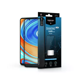   Xiaomi Redmi Note 9 Pro/Note 9S/Mi 10T Lite edzett üveg képernyővédő fólia -    MyScreen Protector Diamond Glass Lite Edge2.5D Full Glue - fekete