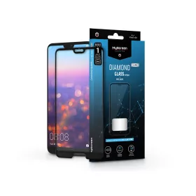   Huawei P20 Pro edzett üveg képernyővédő fólia - MyScreen Protector Diamond GlassLite Edge2.5D Full Glue - fekete