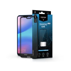   Huawei P20 Lite edzett üveg képernyővédő fólia - MyScreen Protector Diamond     Glass Lite Edge2.5D - fekete