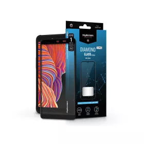   Samsung G525F Galaxy Xcover 5 edzett üveg képernyővédő fólia - MyScreen         Protector Diamond Glass Lite Edge2.5D Full Glue - fekete