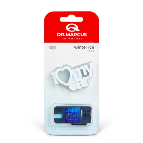 Dr. Marcus CITY I LOVE MY CAR WINTER ICE Illatosító (DRM07931)