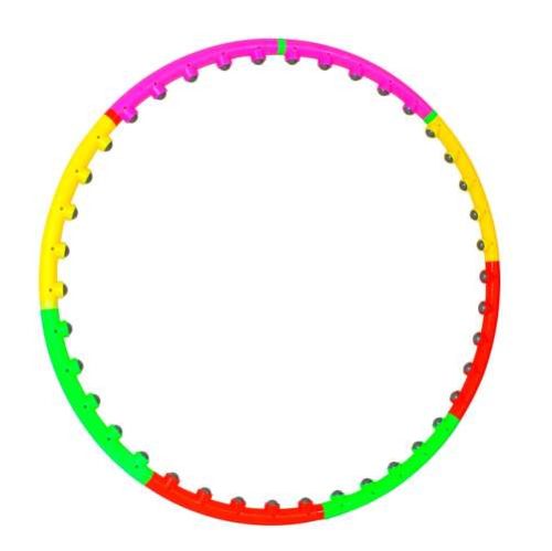 Masszírozó hulahopp karika - 90 cm (DA00312)