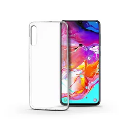   Samsung A705F Galaxy A70 szilikon hátlap - Soft Clear - átlátszó