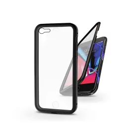   Apple iPhone 7/iPhone 8/SE 2020/SE 2022 mágneses, 2 részes hátlap előlapi       üveggel - Magneto 360 - fekete
