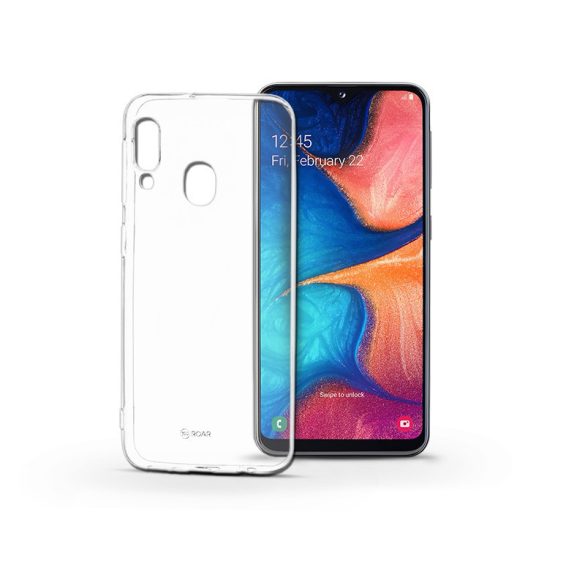 Samsung A202F Galaxy A20e szilikon hátlap - Roar All Day Full 360 - átlátszó